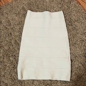 High Waisted Bebe Skirt